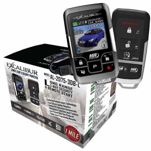 AL-2075-3DB-L OLED Color 2-Way Remote AL-2075-3DB-L OLED Color 2-Way Remote