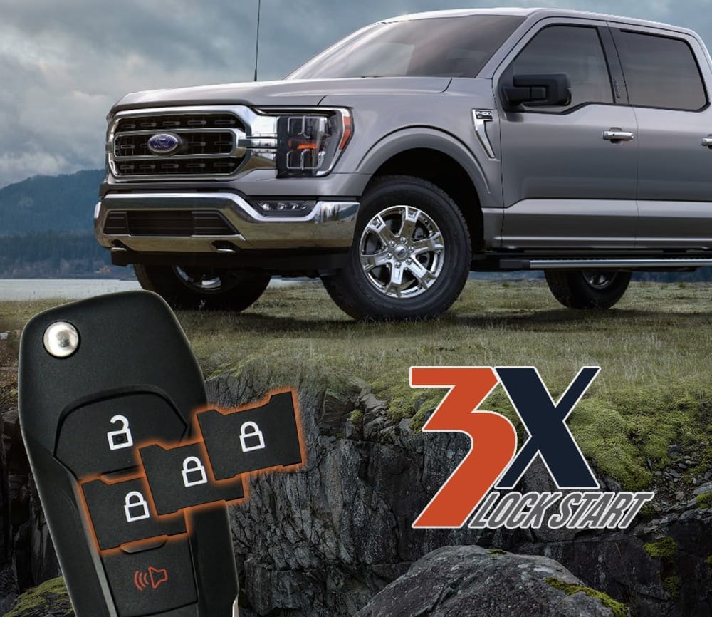 thumbnail image 2 of OEM 2024-2025 Ford F-150 Remote Start Smart Key Fob – 434 MHz, With FREE Uncut Key, 164-R8370 2 of 5
